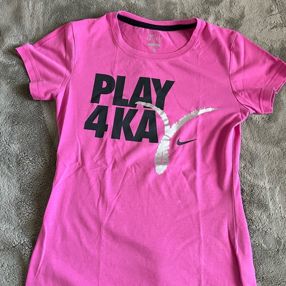 Nike Pink Top Dri-Fit - Picture 1 of 3